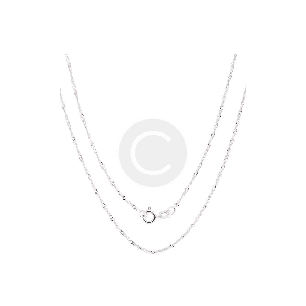 Gold Overlay Diamond Accent Initial Necklace - Image 3
